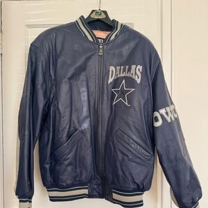 Dallas Navy Blue Varsity Jacket